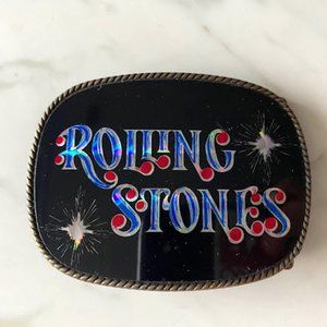 Vintage 70s Rolling Stones Belt Buckle